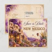 Faire invitation de mariage "Save the Date" pour u (Devant / Derrière)