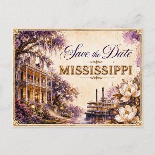 Faire invitation de mariage "Save the Date" sur le (Devant)