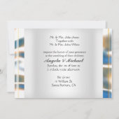 Faire invitation de mariage sur la plage (Dos)