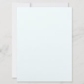 “Faire invitation de mariage Tulipe” (Dos)