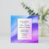 Faire invitation de mariage violet Mist (Debout devant)