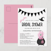 Faire invitation pour une fête de mariage : Hallow (Devant / Derrière)