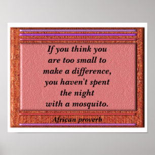 Faire la différence - poster