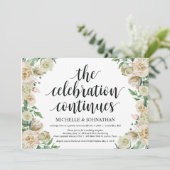 Faire la fête, Invitation à la réception de mariag (Debout devant)