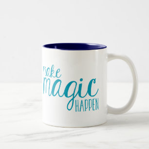 Faire la magie de la typographie se produire Mug