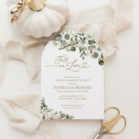 Faire l'amour Invitation de fête de fiançailles de