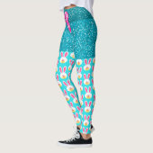 Faire le lapin Pop Pop Fashion Leggings (Gauche)