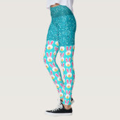Faire le lapin Pop Pop Fashion Leggings (Gauche)