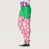 Faire le lapin Pop Pop Fashion Leggings (Gauche)