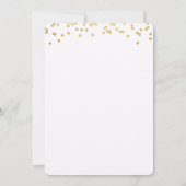 Faire le voyage de Miss à Mrs Invitation de mariag (Dos)