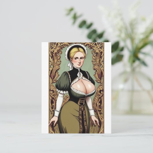 Faire Maiden 1 Briefkaart (Staand voorkant)