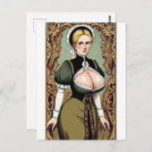 Faire Maiden 1 Briefkaart (Voorkant / Achterkant)