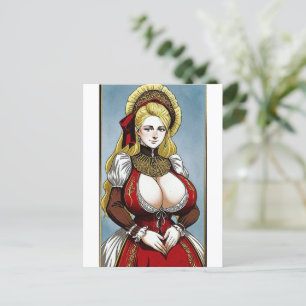 Faire Maiden 5 Briefkaart