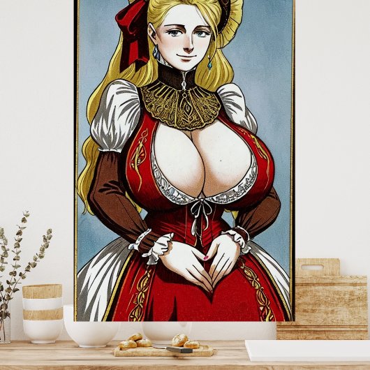 Faire Maiden 5 Poster (Keuken)