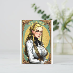 Faire Maiden 8 Briefkaart