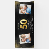 Faire paraître 50 bonne bannière d'anniversaire no (Vertical)