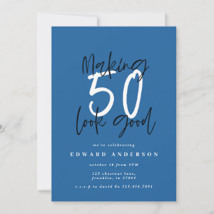 Faire paraître 50 bonne invitation d'anniversaire