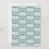 Faire paraître 60 belle invitation d'anniversaire (Dos)