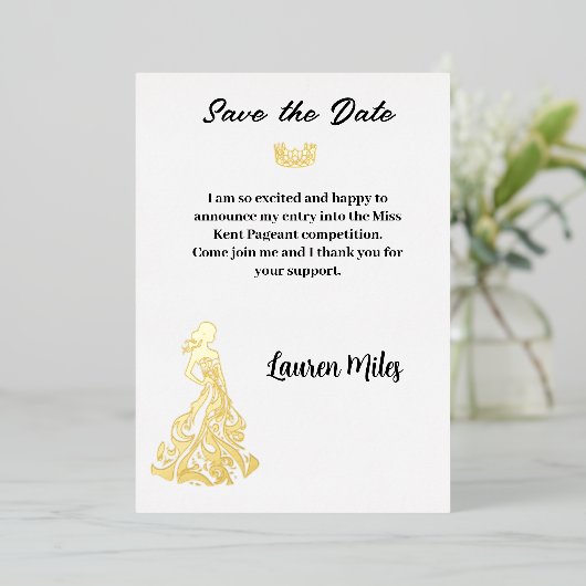 Faire-part (Debout devant)