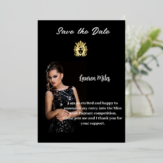 Faire-part (Debout devant)