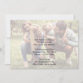 Faire-part 2 Photo Nous avons déménagé Nouvelle maison Change (Dos)