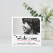 Faire-part 311 Meilleur Élève Citation Inspirante Remise de D (Debout devant)