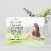 Faire-part 311 transformée ses Can'ts en boîtes Dreams Gradua (Debout devant)