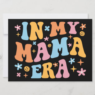 Faire-part À l'Ère de Ma Maman Je