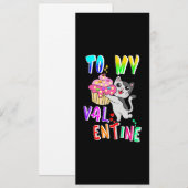 Faire-part À ma Saint Valentin (Devant / Derrière)