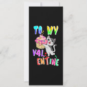 Faire-part À ma Saint Valentin (Devant)