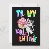 Faire-part À ma Saint Valentin (Devant)