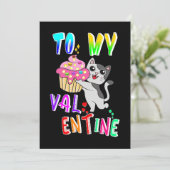 Faire-part À ma Saint Valentin (Debout devant)