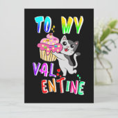 Faire-part À ma Saint Valentin (Debout devant)