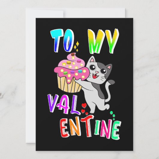 Faire-part À ma Saint Valentin (Devant)