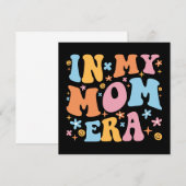 Faire-part À mon ère de maman je (Devant / Derrière)