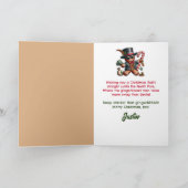 Faire-part A propos de mon pain d'épices Funny Noël urbain (Intérieur)