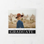 Faire-part à trois volets multiphoto linéaire pour (Protection)