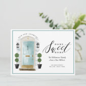 Faire-part Accueil Sweet Home - Nous avons déplacé Aqua Water (Debout devant)