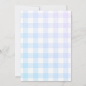 Faire-part Accueil Sweet Nouvelle Maison Florale Pâques Panie (Dos)