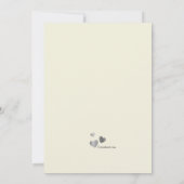 Faire-part Adoption Nous A Fait Une Famille (Dos)