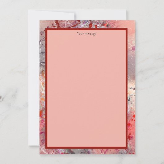 Faire-part Adorables Day of the Dead Woman At Parade Card (Dos)