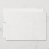 Faire-part Adresse de nouvelle maison florale élégante (Dos)