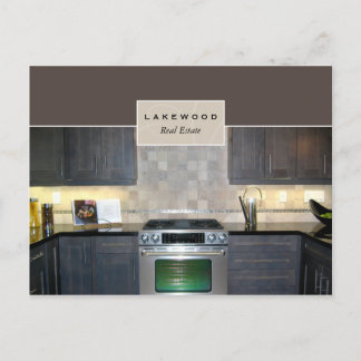 Faire-part Agent immobilier Cuisine Carte postale 2