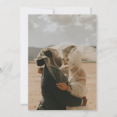 Faire-part Agritourisme Floral Anémone Verdure Wreath Elopeme (Dos)