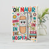 Faire-part Allez-y bientôt (Debout devant)