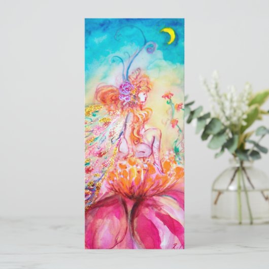 Faire-part ALTHÉE, bleu rose jaune (Debout devant)