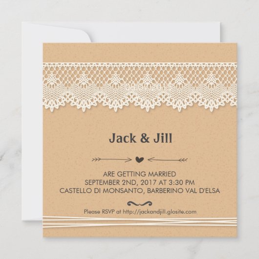 FAIRE-PART AMOUREUX (Devant)