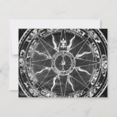Faire-part Ancien Rose Compass (Devant)