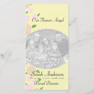 Faire-part Angel Baby fille
