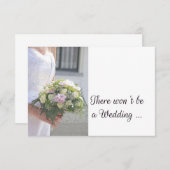 Faire-part Annonce d'annulation de mariage (Devant / Derrière)